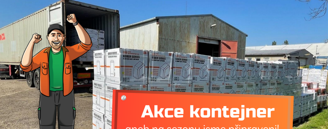 Akce kontejner aneb na sezónu jsme připraveni!